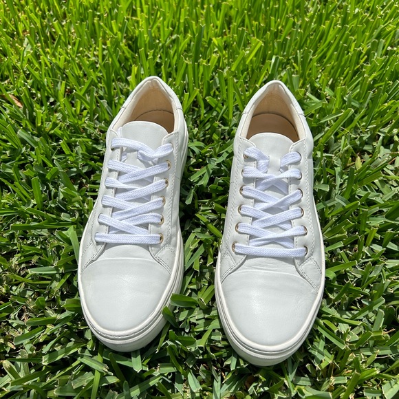 VAGABOND Judy platform Sneakers white leather size 10 $160 - Picture 10 of 16